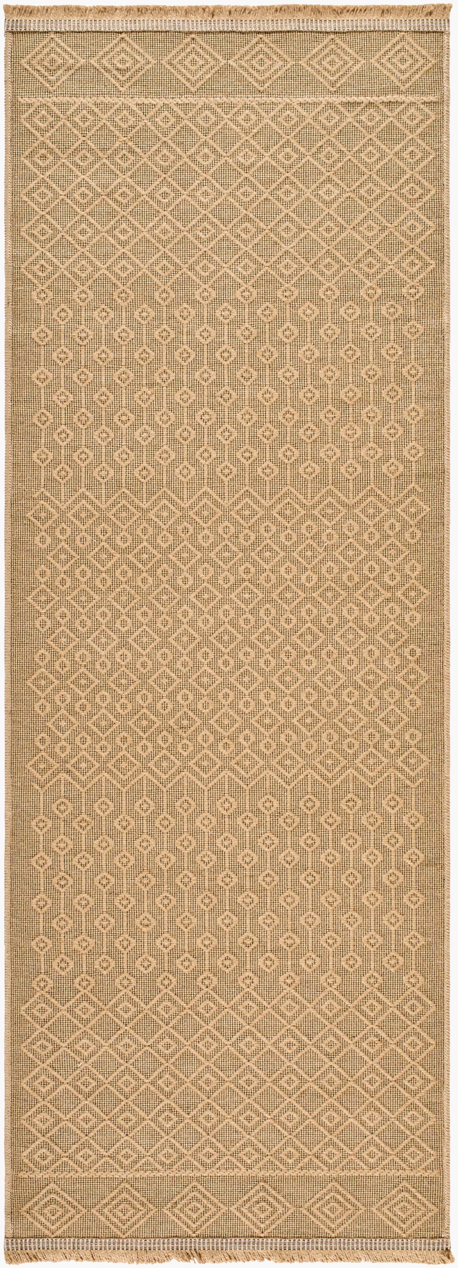 Surya Mystery MYS-2303 Tan Machine Washable Area Rug by LIVABLISS