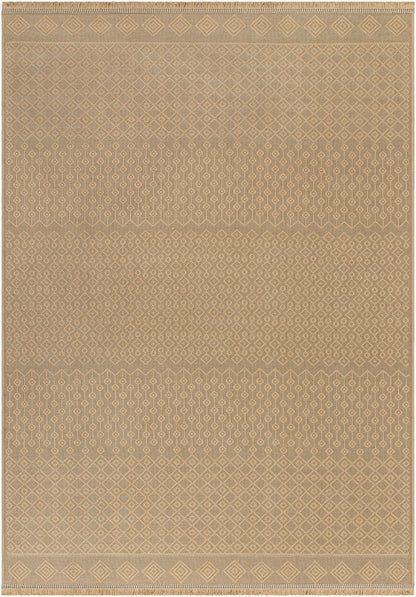 Surya Mystery MYS-2303 Tan Machine Washable Area Rug by LIVABLISS