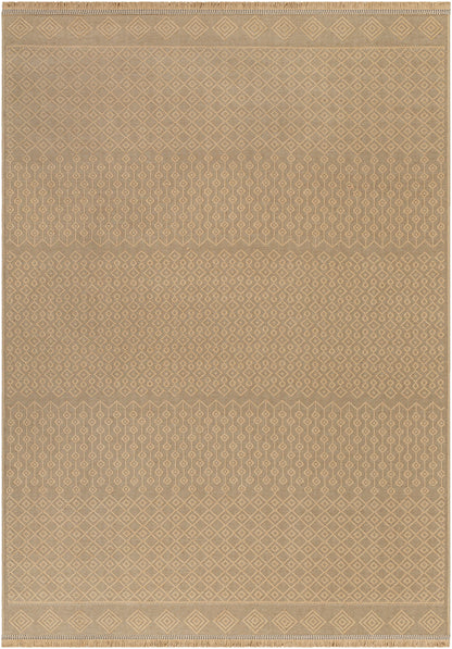 Surya Mystery MYS-2303 Tan Machine Washable Area Rug by LIVABLISS
