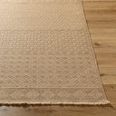 Surya Mystery MYS-2303 Tan Machine Washable Area Rug by LIVABLISS