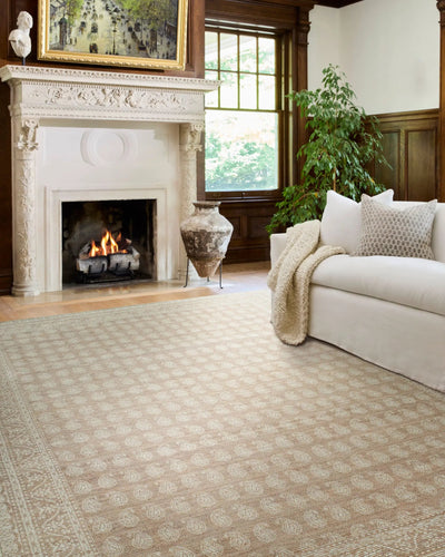 Alo NBAL-2300 Oatmeal Area Rug by Nabela Noor Home x LIVABLISS