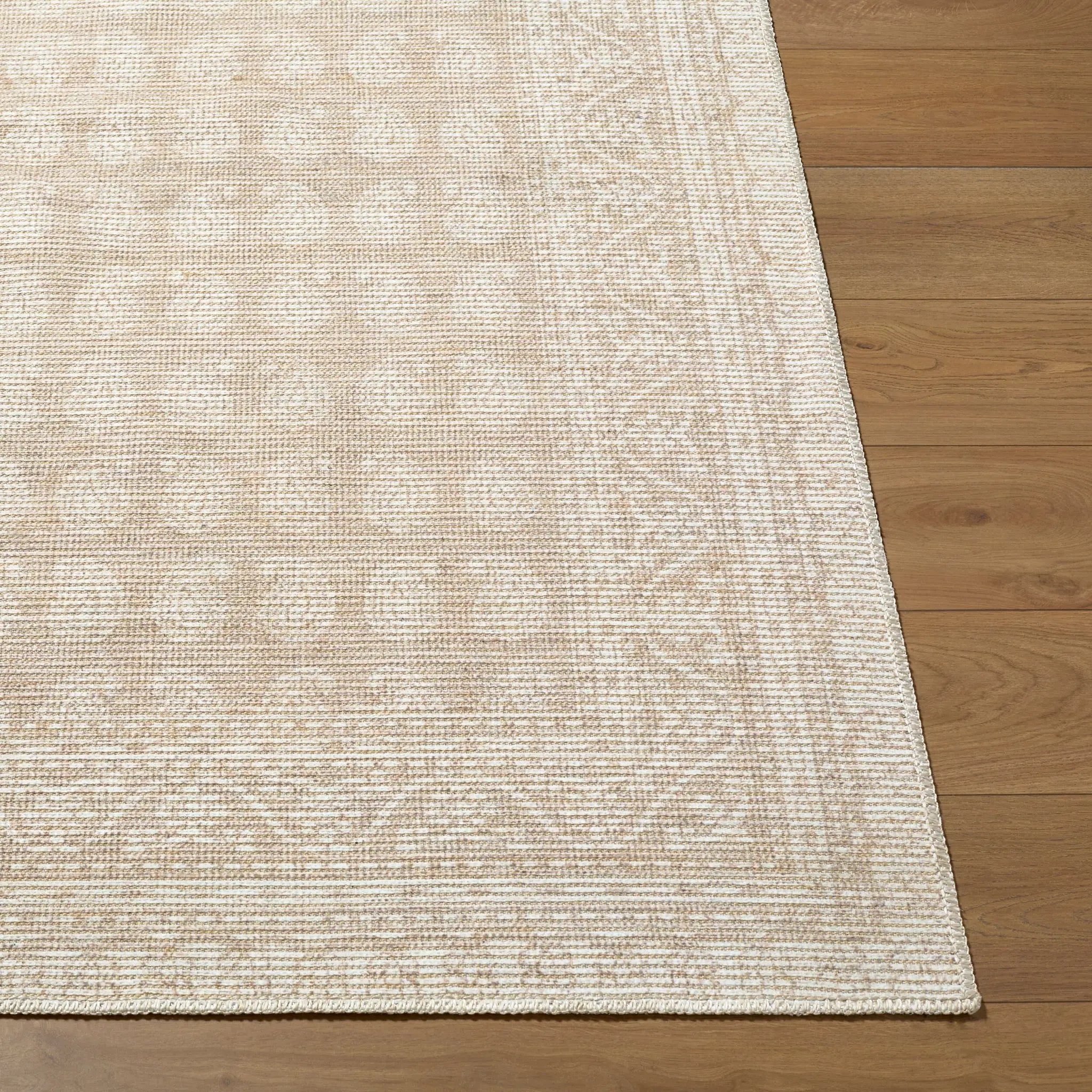 Alo NBAL-2300 Oatmeal Area Rug by Nabela Noor Home x LIVABLISS