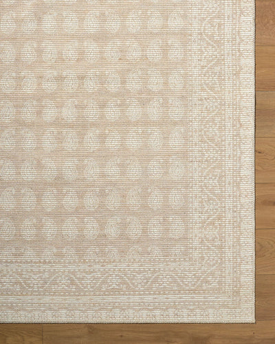 Alo NBAL-2300 Oatmeal Area Rug by Nabela Noor Home x LIVABLISS
