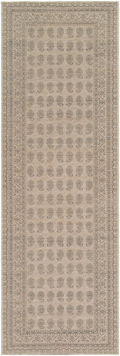 Alo NBAL-2301 Medium Gray Area Rug by Nabela Noor Home x LIVABLISS