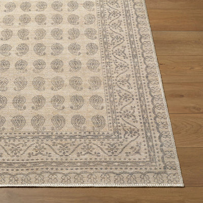 Alo NBAL-2301 Medium Gray Area Rug by Nabela Noor Home x LIVABLISS
