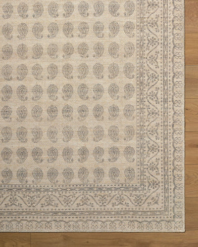 Alo NBAL-2301 Medium Gray Area Rug by Nabela Noor Home x LIVABLISS