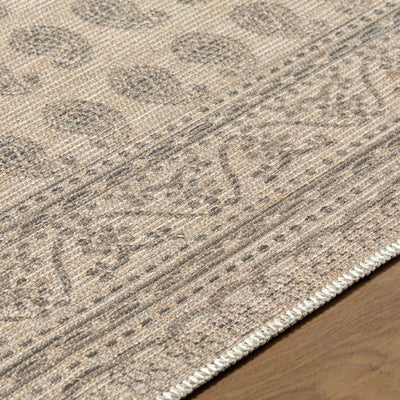 Alo NBAL-2301 Medium Gray Area Rug by Nabela Noor Home x LIVABLISS