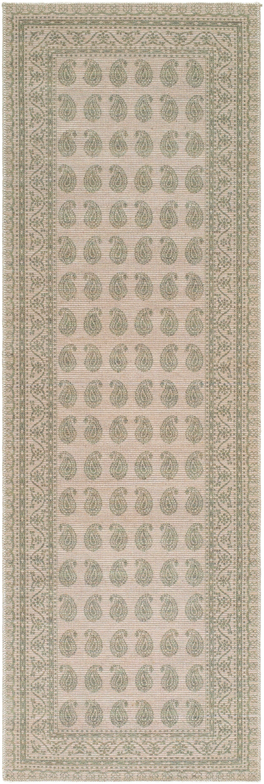 Nabela Noor Home x Livabliss Alo NBAL-2302 Medium Green Area Rug