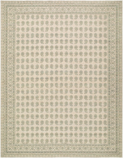 Nabela Noor Home x Livabliss Alo NBAL-2302 Medium Green Area Rug
