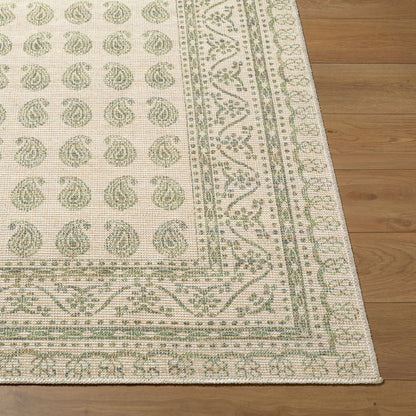 Nabela Noor Home x Livabliss Alo NBAL-2302 Medium Green Area Rug