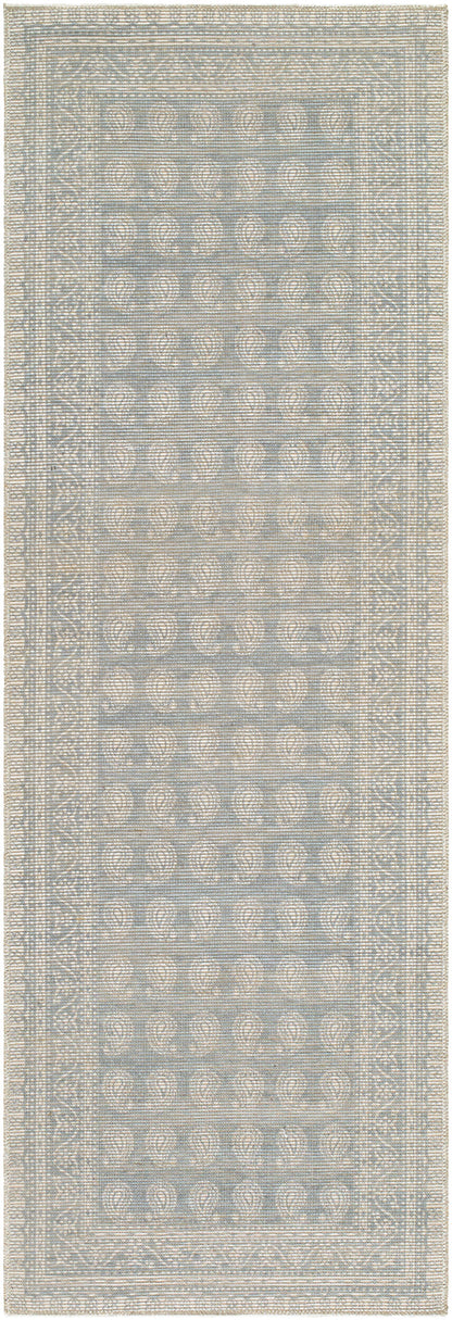 Nabela Noor Home x Livabliss Alo NBAL-2303 Sky Blue Area Rug