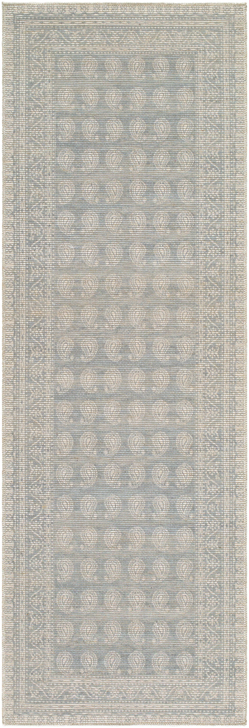 Nabela Noor Home x Livabliss Alo NBAL-2303 Sky Blue Area Rug