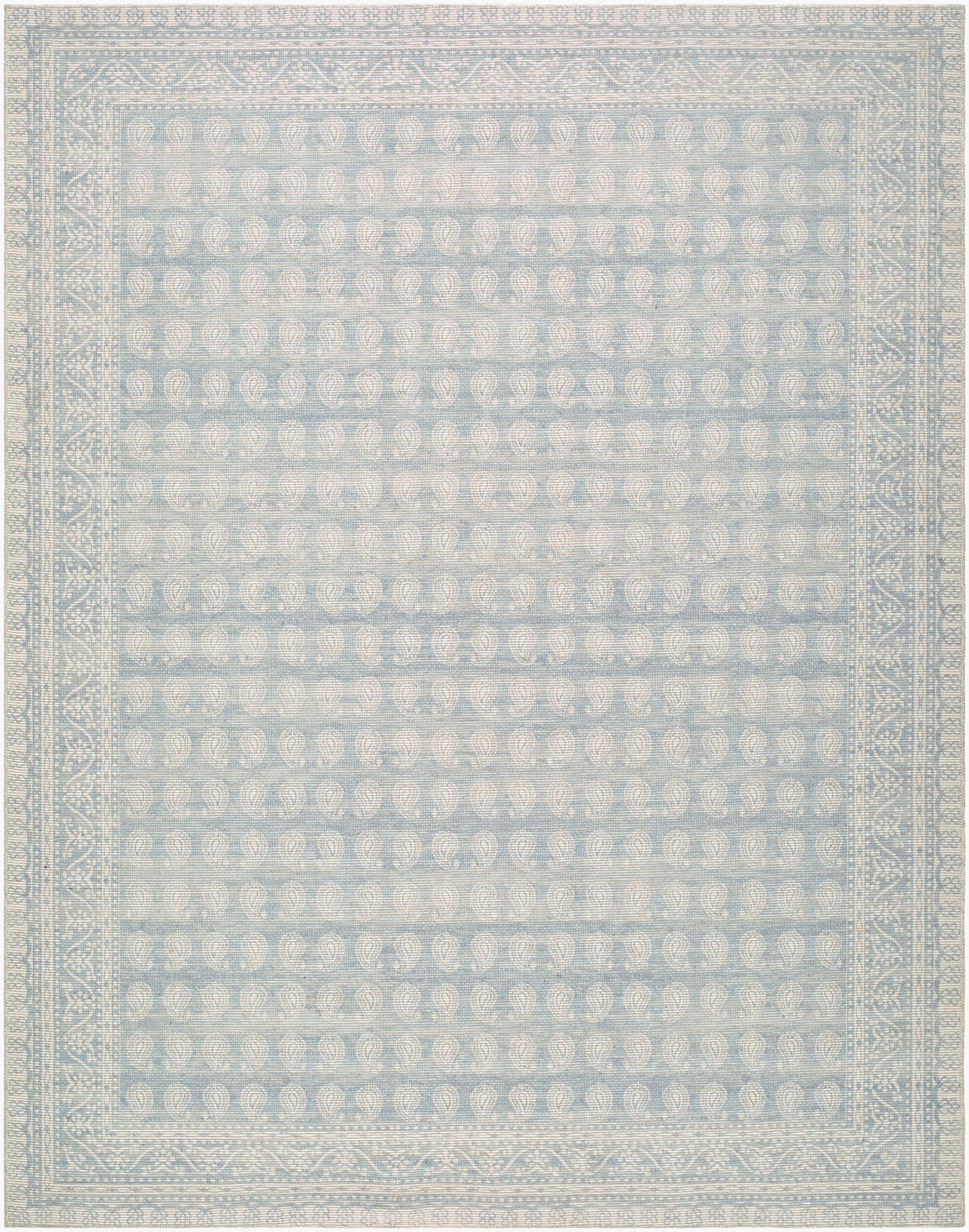 Nabela Noor Home x Livabliss Alo NBAL-2303 Sky Blue Area Rug