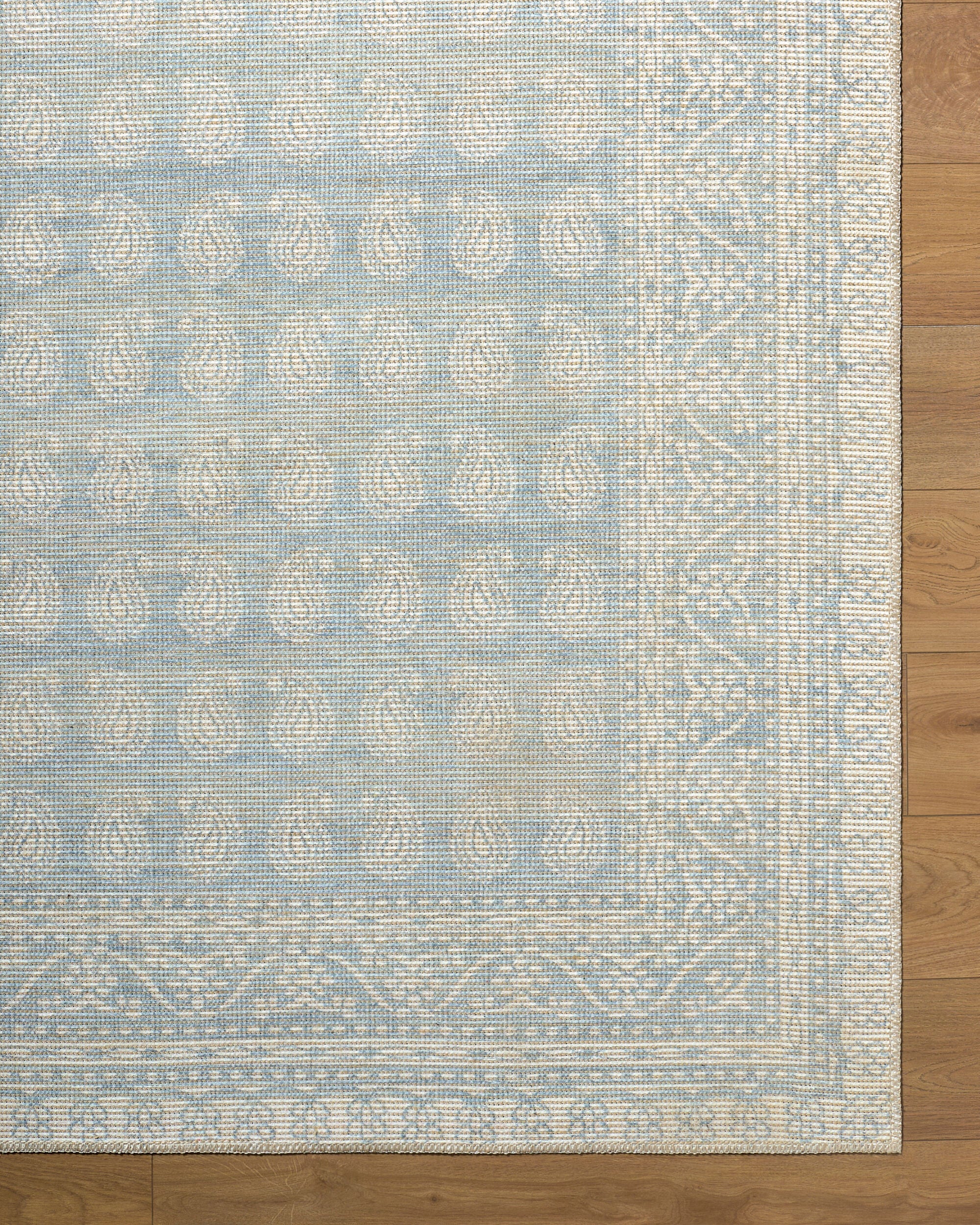 Nabela Noor Home x Livabliss Alo NBAL-2303 Sky Blue Area Rug