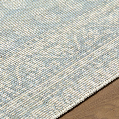 Alo NBAL-2303 Sky Blue Area Rug by Nabela Noor Home x LIVABLISS
