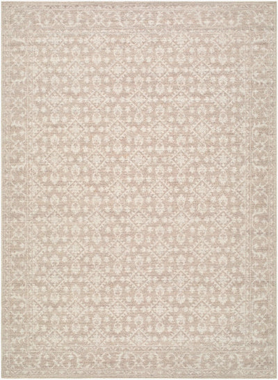 Aram NBAR-2300 Tan Area Rug by Nabela Noor Home x LIVABLISS