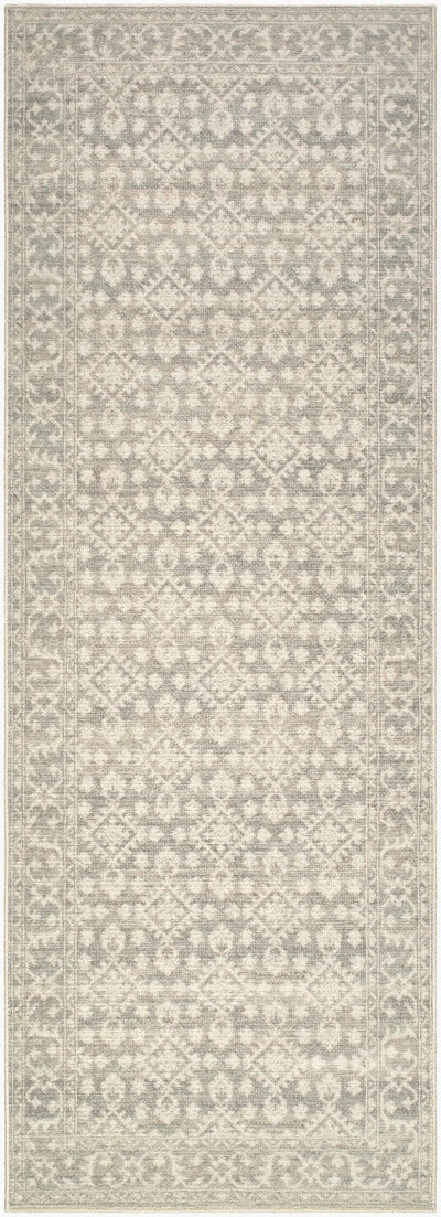 Aram NBAR-2301 Charcoal Area Rug by Nabela Noor Home x LIVABLISS