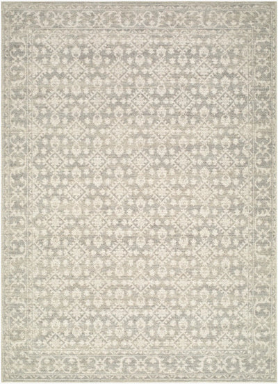 Aram NBAR-2301 Charcoal Area Rug by Nabela Noor Home x LIVABLISS