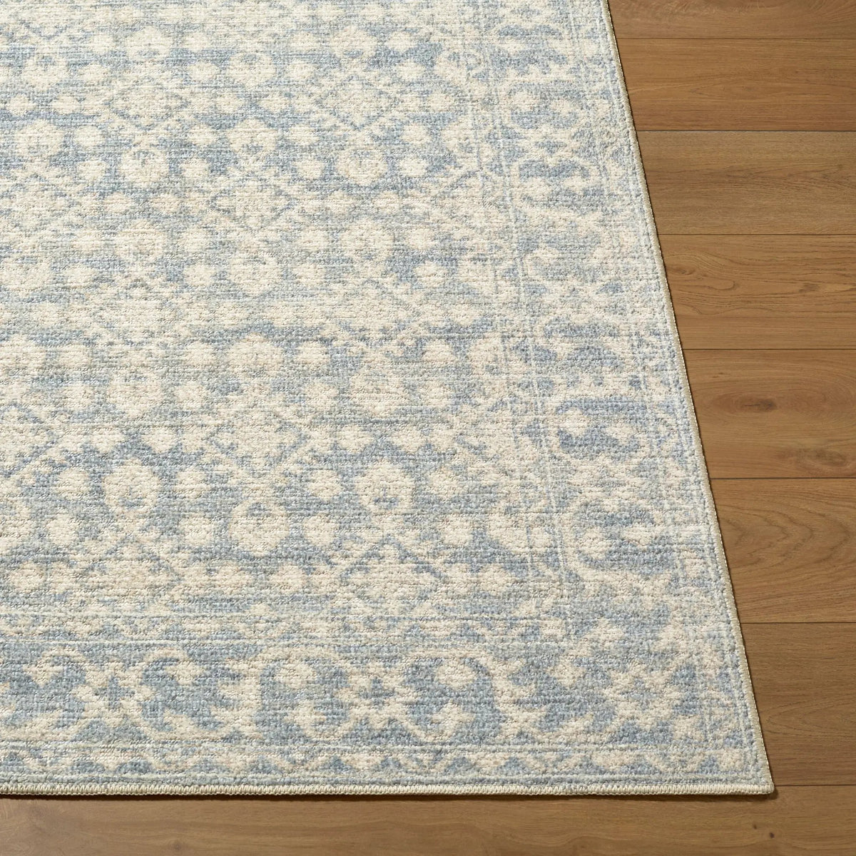 Aram NBAR-2302 Denim Area Rug by Nabela Noor Home x LIVABLISS