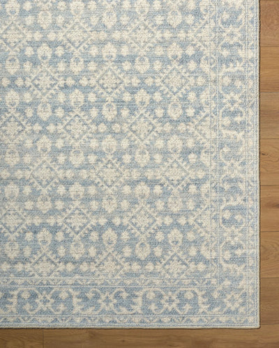 Aram NBAR-2302 Denim Area Rug by Nabela Noor Home x LIVABLISS