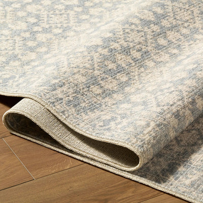 Aram NBAR-2302 Denim Area Rug by Nabela Noor Home x LIVABLISS