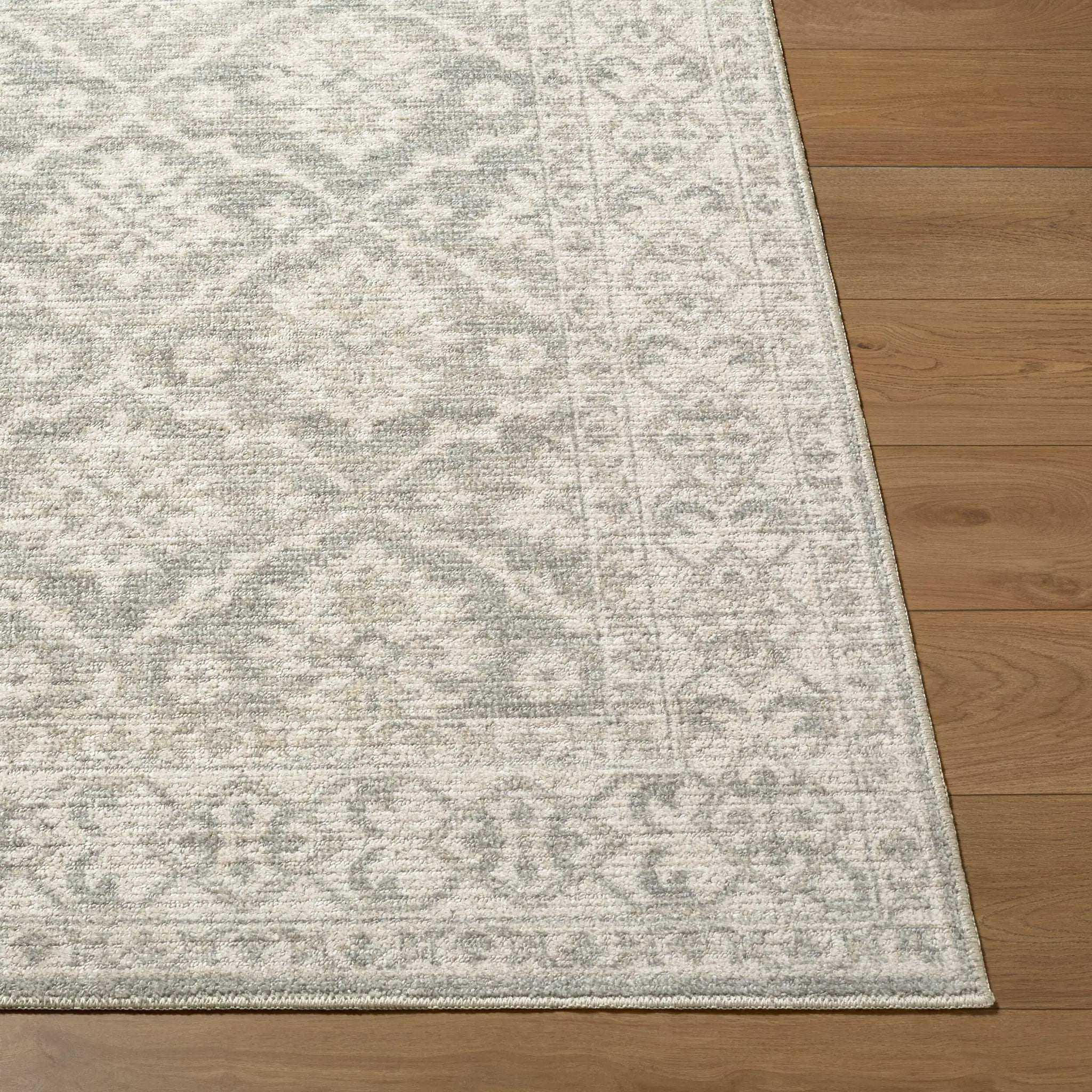 Aram NBAR-2304 Gray Arae Rug by Nabela Noor Home x LIVABLISS