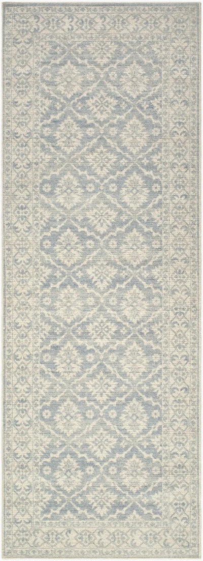 Aram NBAR-2305 Denim Area Rug by Nabela Noor Home x LIVABLISS