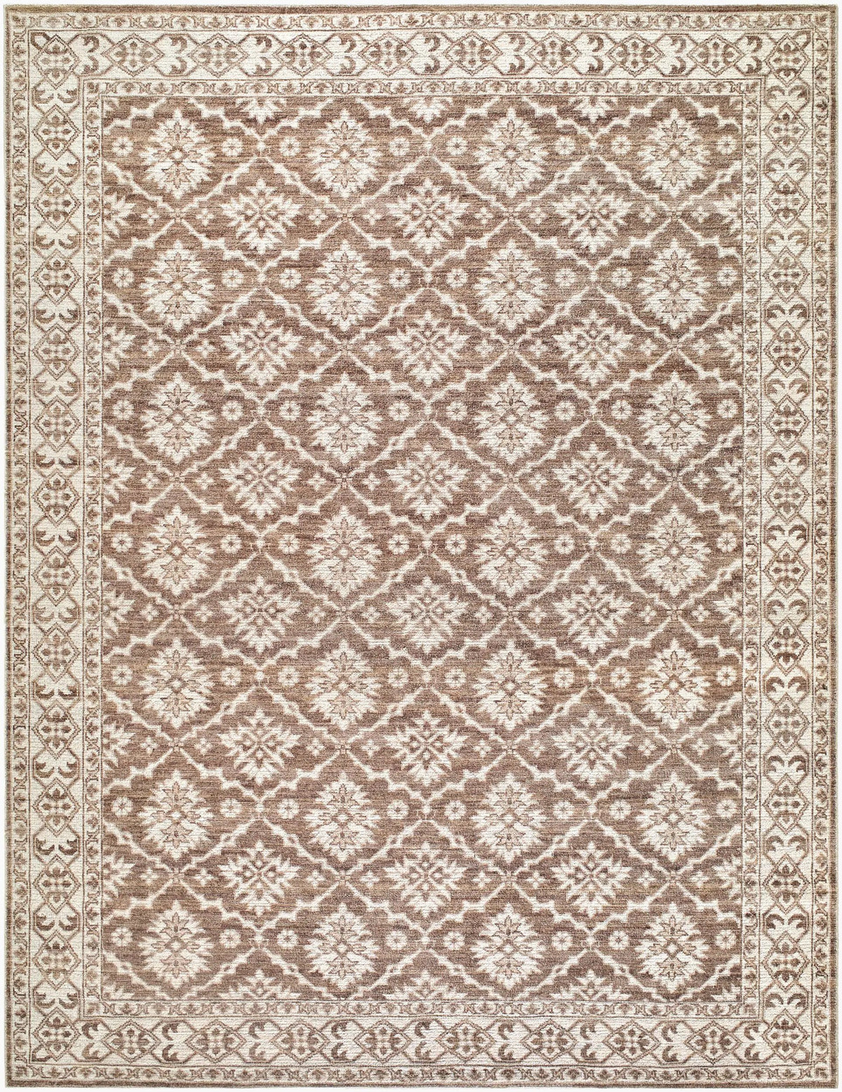 Livabliss x Nabela Noor Home Aram NBAR-2306 Dark-Brown Area Rug