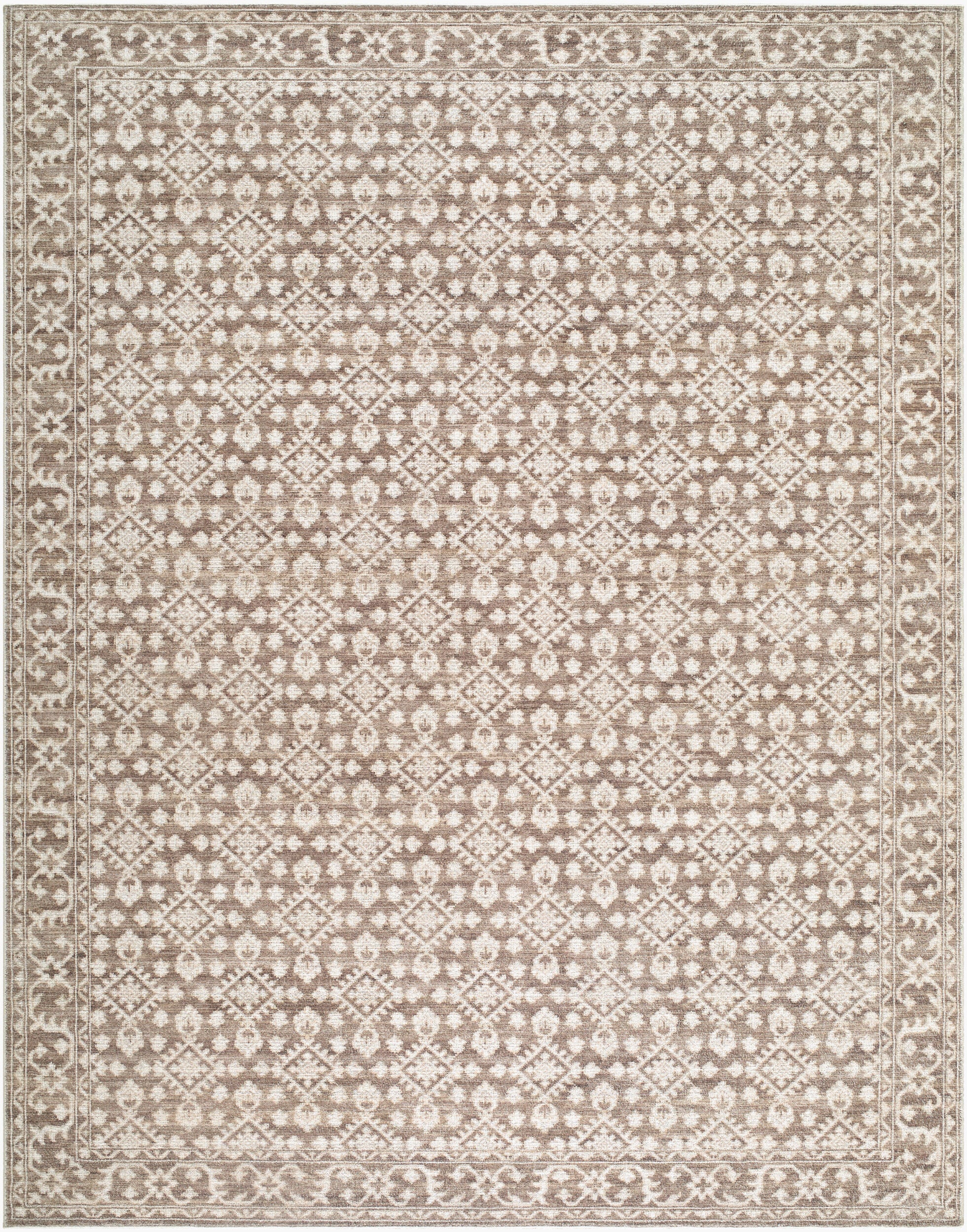 Nabela Noor Home x Livabliss Aram NBAR-2307 Dark Brown Area Rug