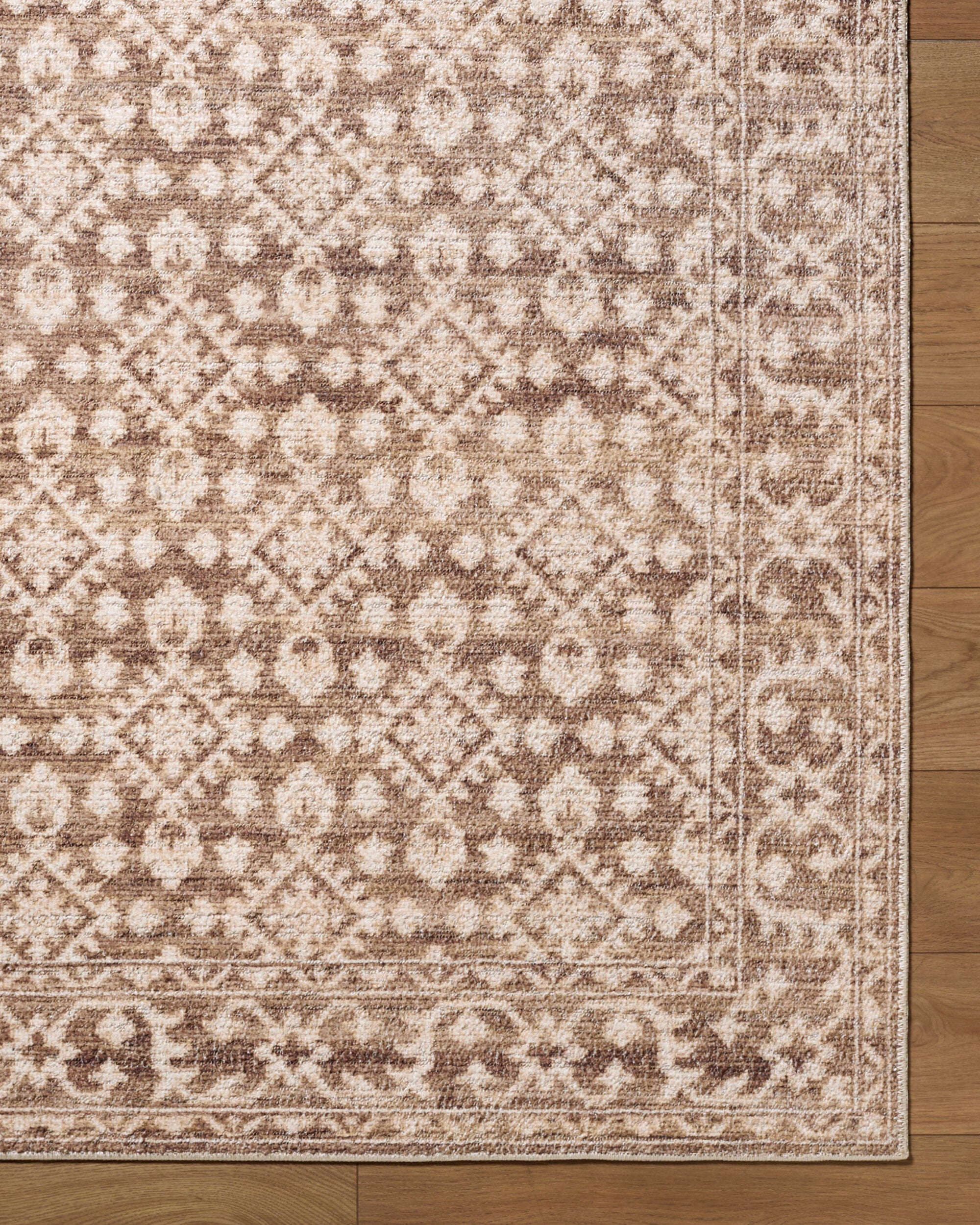 Nabela Noor Home x Livabliss Aram NBAR-2307 Dark Brown Area Rug