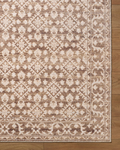 Nabela Noor Home x Livabliss Aram NBAR-2307 Dark Brown Area Rug