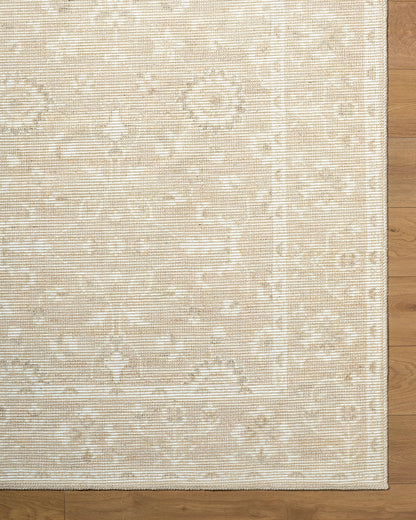 Nabela Noor Home x Livabliss Asha NBAS-2300 Oatmeal Area Rug