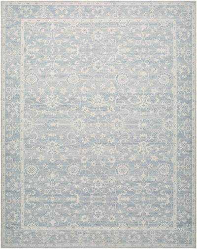 Asha NBAS-2302 Sky Blue Area Rug by Nabela Noor Home x LIVABLISS