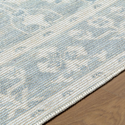Asha NBAS-2302 Sky Blue Area Rug by Nabela Noor Home x LIVABLISS
