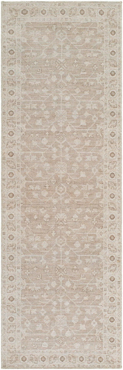 Asha NBAS-2303 Taupe Area Rug by Nabela Noor Home x LIVABLISS