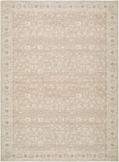 Asha NBAS-2303 Taupe Area Rug by Nabela Noor Home x LIVABLISS