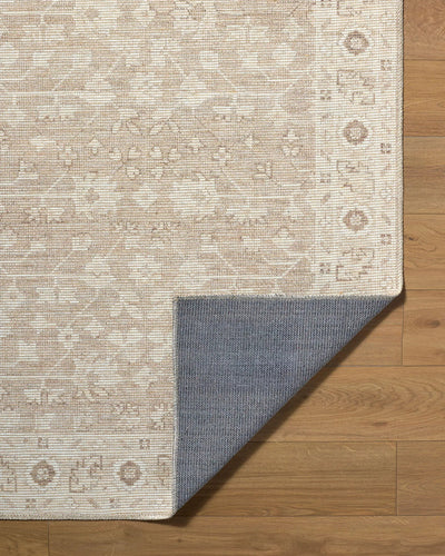 Asha NBAS-2303 Taupe Area Rug by Nabela Noor Home x LIVABLISS