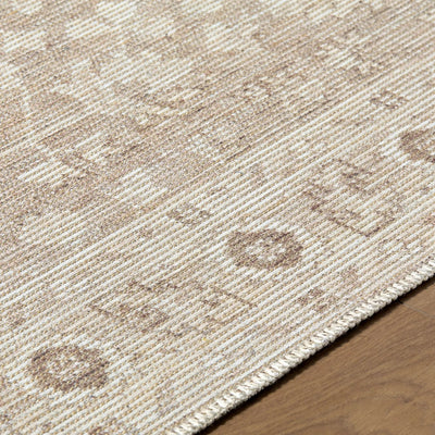 Asha NBAS-2303 Taupe Area Rug by Nabela Noor Home x LIVABLISS