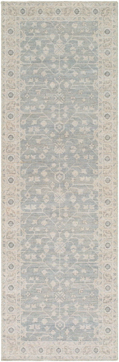 Asha NBAS-2304 Sky Blue Area Rug by Nabela Noor Home x LIVABLISS