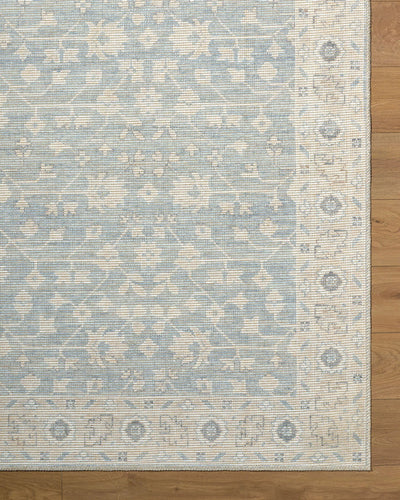 Asha NBAS-2304 Sky Blue Area Rug by Nabela Noor Home x LIVABLISS