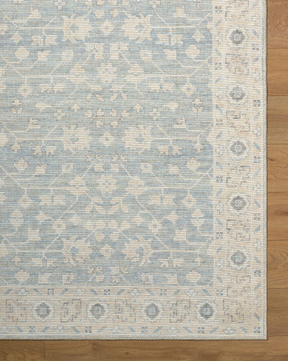 Nabela Noor Home x Livabliss Asha NBAS-2304 Sky Blue Area Rug