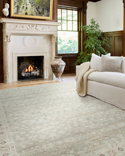 Asha NBAS-2305 Sage Area Rug by Nabela Noor Home x LIVABLISS