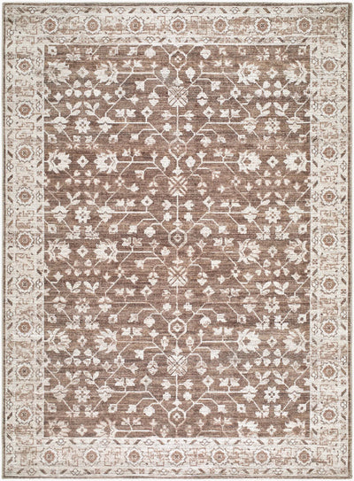 Livabliss x Nabela Noor Home Asha NBAS-2306 Dark-Brown Area Rug