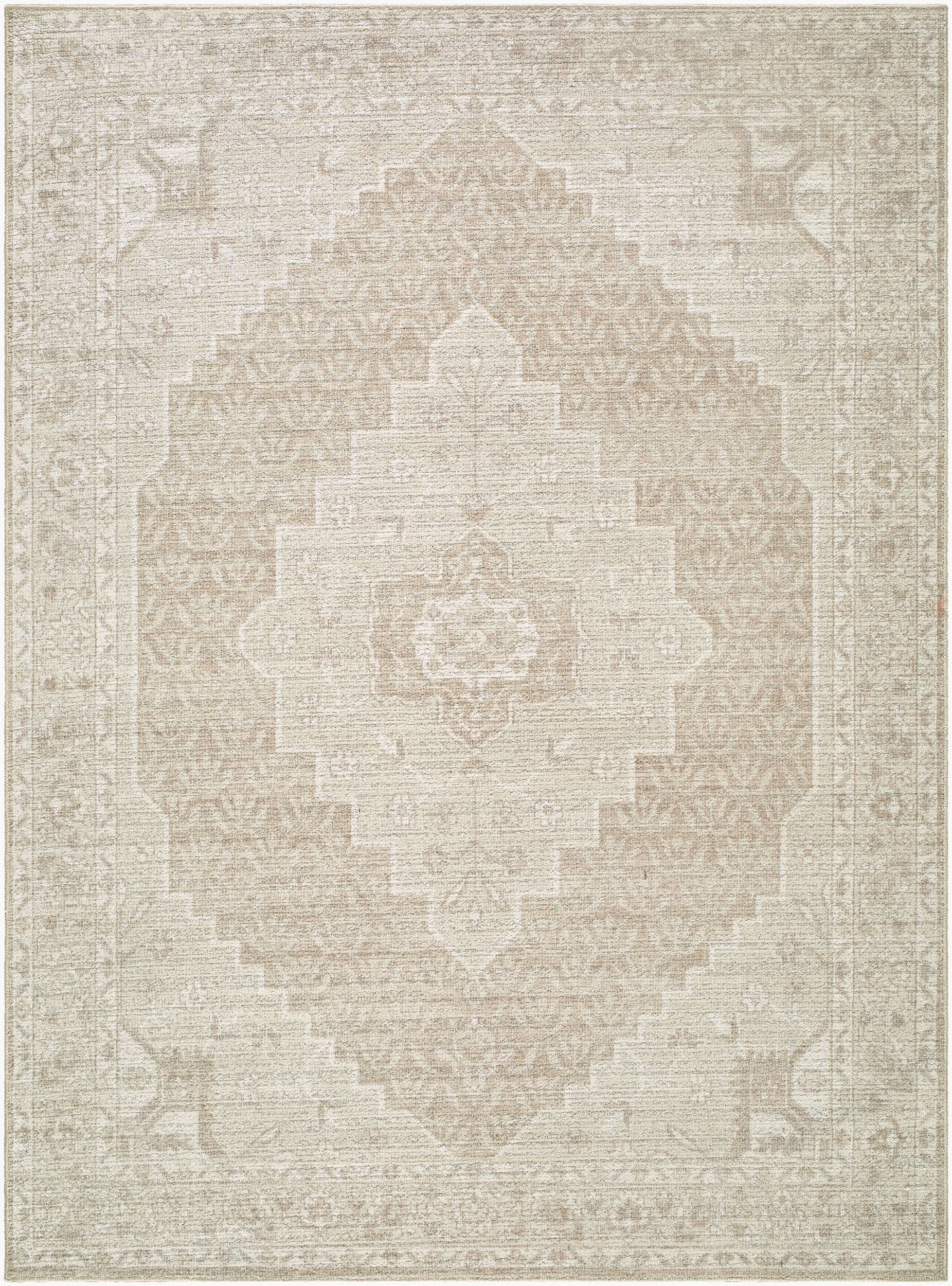 Nabela Noor Home x Livabliss Athiyo NBAT-2300 Tan Area Rug