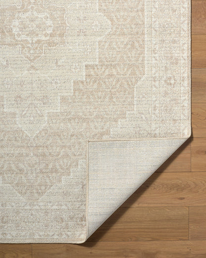 Nabela Noor Home x Livabliss Athiyo NBAT-2300 Tan Area Rug