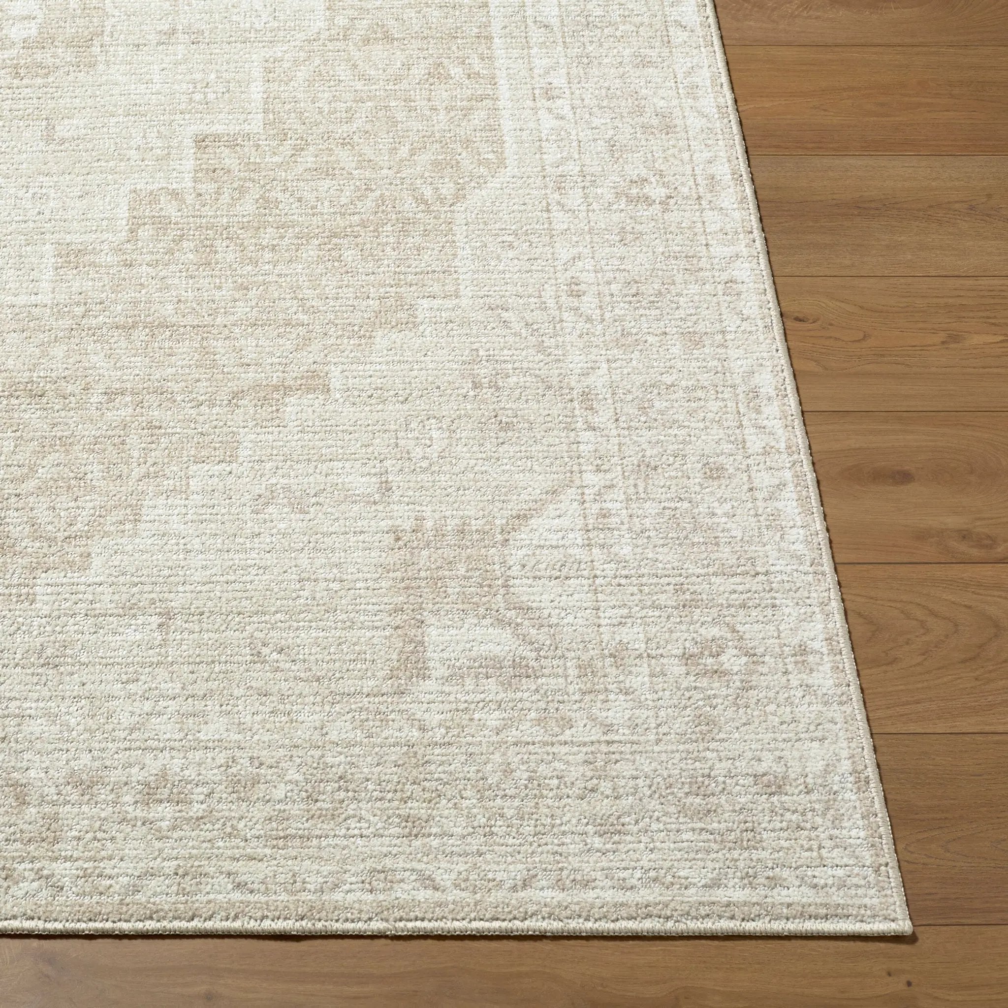 Athiyo NBAT-2300 Tan Area Rug by Nabela Noor Home x LIVABLISS
