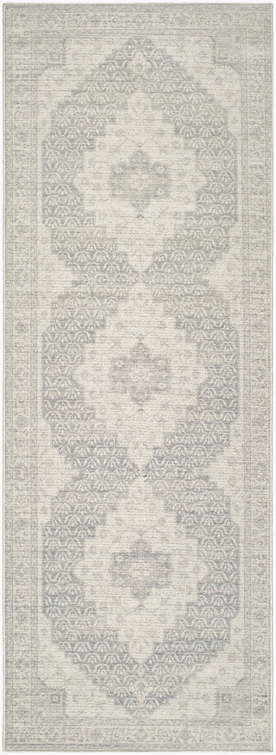 Nabela Noor Home x Livabliss Athiyo NBAT-2301 Gray Area Rug