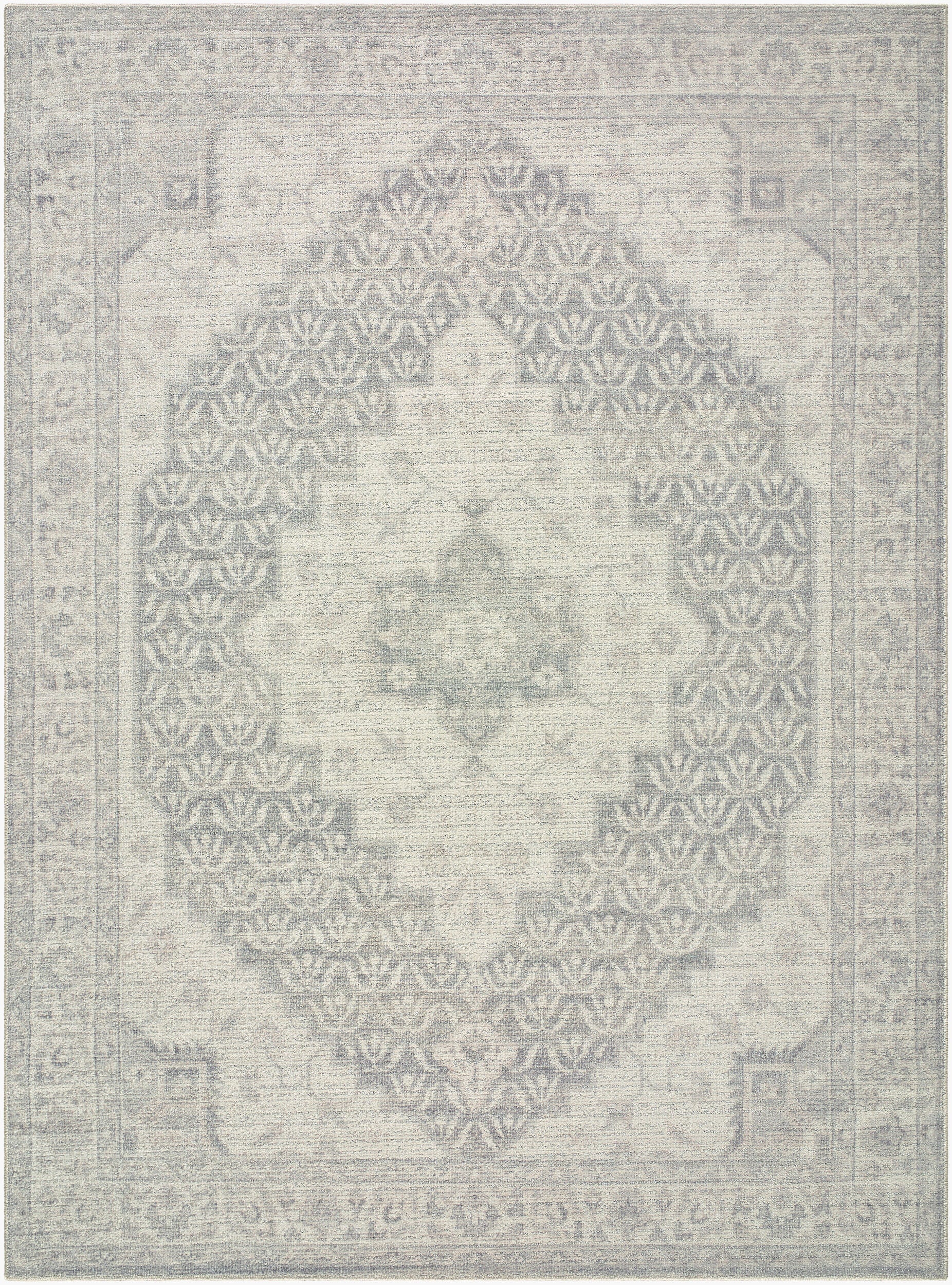 Nabela Noor Home x Livabliss Athiyo NBAT-2301 Gray Area Rug