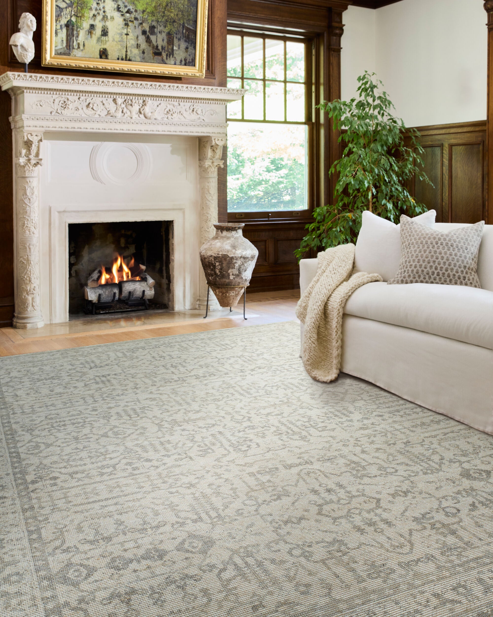 Nabela Noor Home x Livabliss Athiyo NBAT-2303 Sage Area Rug