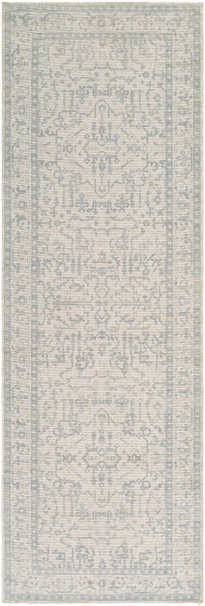 Nabela Noor Home x Livabliss Athiyo NBAT-2304 Sky Blue Area Rug